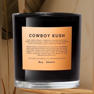 New! Boy Smells Cowboy Kush 8.5 oz. Candle